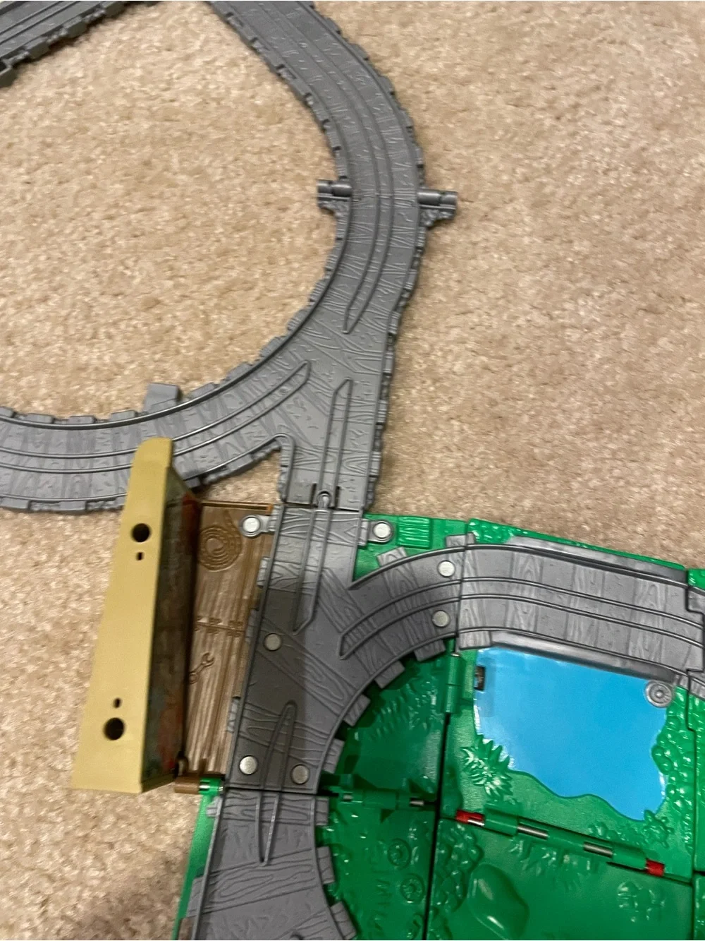 Thomas the train.   Great Waterton Toy Station portable.